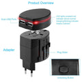 Universal Travel Power Adapter All in One Wall Charger by DailySale