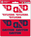 University of Dayton Flyers 12-Piece Mini Decal Sticker Set, 5x6 Inch Sheet, Gift for football fans for any hard surfaces around home, automotive, personal items