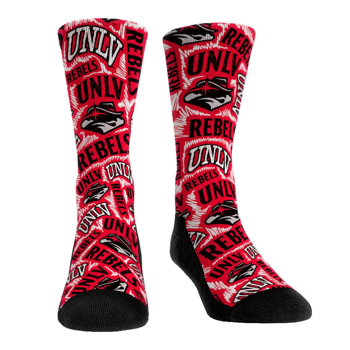 UNLV Rebels - Logo Sketch by Rock 'Em Socks