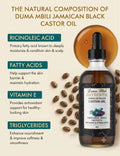 Unrefined Jamaican Black Castor Oil by Duma Mbili LLC