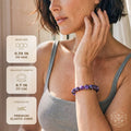 Unshakeable Intuition - Rare Siberian Charoite Bracelet by Conscious Items