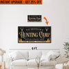 Upgrade Your 10x20 Inches 'Family Hunting Camp' To 24x48 Inches Canvas