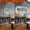 Upgrade Your 20x10 Inches 'Good Times Man Cave Sign' (Style 2) Canvas To 24x48 Inches (Free Shipping)