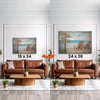 Upgrade Your 24x16 Inches 'Beach Couple Names' Canvas To 36x24 Inches