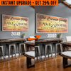 Upgrade Your 48x24 Inches 'Family Lake House' (Style 3) Canvas To 60x30 Inches