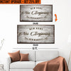 Upgrade Your 48x24 Inches 'New Home New Beginning' (Style 2) Canvas To 60x30 Inches