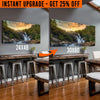 Upgrade Your 48x24 Inches 'Sunset Nature Wilderness' Canvas To 60x30 Inches