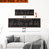 Upgrade Your 'Life Is Better On The Lake' (Style 1) Canvas To 20x60 Inches