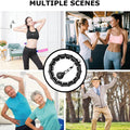 Upgraded Large Size Smart Weighted Exercise Hoola Hoops by DailySale