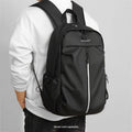 UrbanFlow — Slim USB Laptop Backpack - Laptops up to 16" by Zerodamage Sahara Case LLC