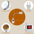 US Plug Extension Light Socket with On/Off Switch by DailySale
