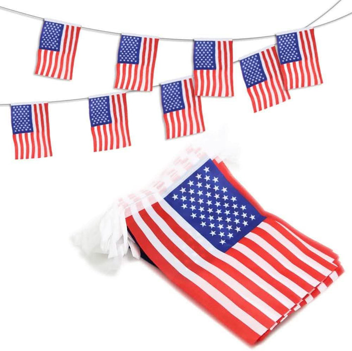 USA American String Pennant Banners by DailySale