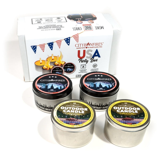 USA Party Box by City Bonfires
