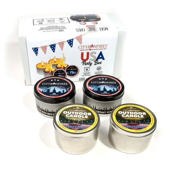 USA Party Box by City Bonfires