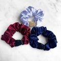 USA Patriotic Red White Blue - 3-Pack Buckle Scrunchies Bundle - No Snagging, No Tangles by Buckle Scrunchies by RE.STATEMENT