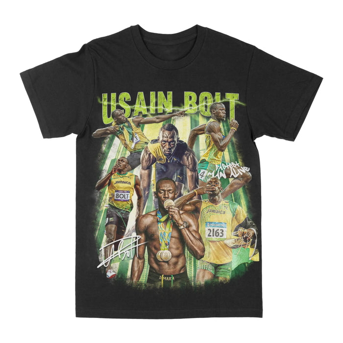 Usain Bolt Graphic Tee by Obsessed with graphic tees