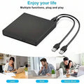 USB 2.0 Slim Protable External CD-RW Drive DVD-RW Burner Writer Player by DailySale