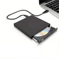 USB 2.0 Slim Protable External CD-RW Drive DVD-RW Burner Writer Player by DailySale