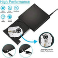 USB 2.0 Slim Protable External CD-RW Drive DVD-RW Burner Writer Player by DailySale