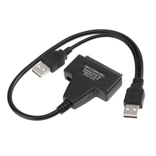 USB 2.0 to SATA Converter Adapter Cable for 2.5/3.5 SATA HDD Hard Drive Disk by DailySale