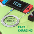 USB C Charging Cable For Nintendo Switch by DailySale