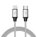 USB-C to Lightning Cable by DailySale