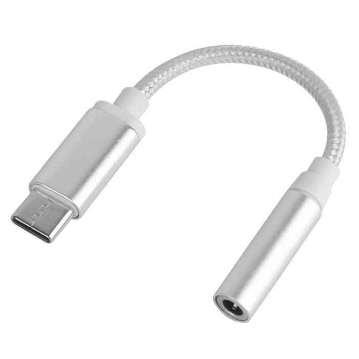 USB-C Type C Adapter Port to 3 .5mm Aux Audio Jack by DailySale