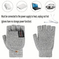 USB Electric Heating Adjustable Temperature Gloves by DailySale