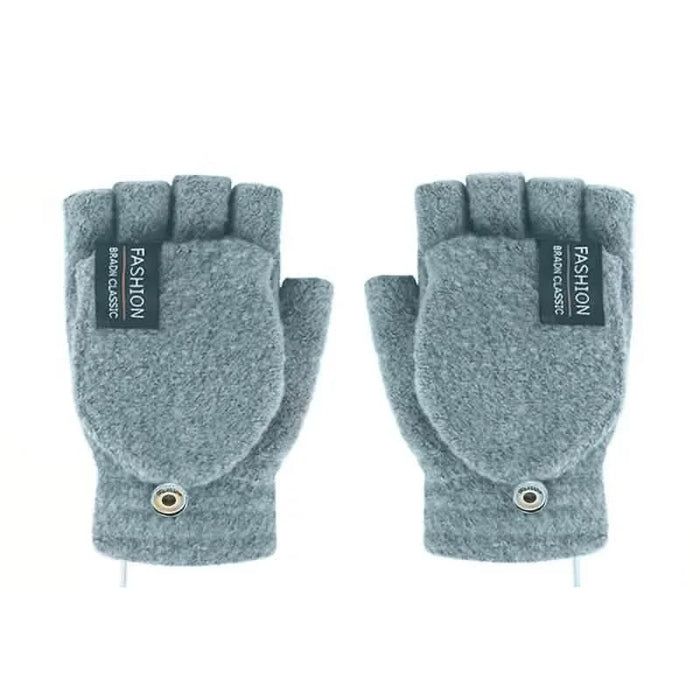 USB Electric Heating Adjustable Temperature Gloves by DailySale