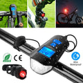 USB Rechargeable Bike Light Set with Speedometer and Odometer by DailySale