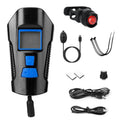 USB Rechargeable Bike Light Set with Speedometer and Odometer by DailySale