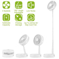 USB Rechargeable Portable Folding Desk Table Fan by DailySale