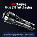 USB Rechargeable Strong Light Flashlight by DailySale