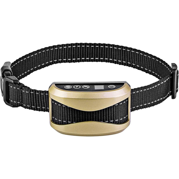USB Rechargeable Waterproof Dog Bark Collar with Vibration and Beep by DailySale