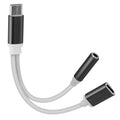 USB Type C to 3.5MM Aux Audio Charging Adapter by DailySale