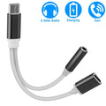 USB Type C to 3.5MM Aux Audio Charging Adapter by DailySale