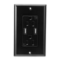 USB Wall Outlet Dual 2.4A USB Wall Charger by DailySale