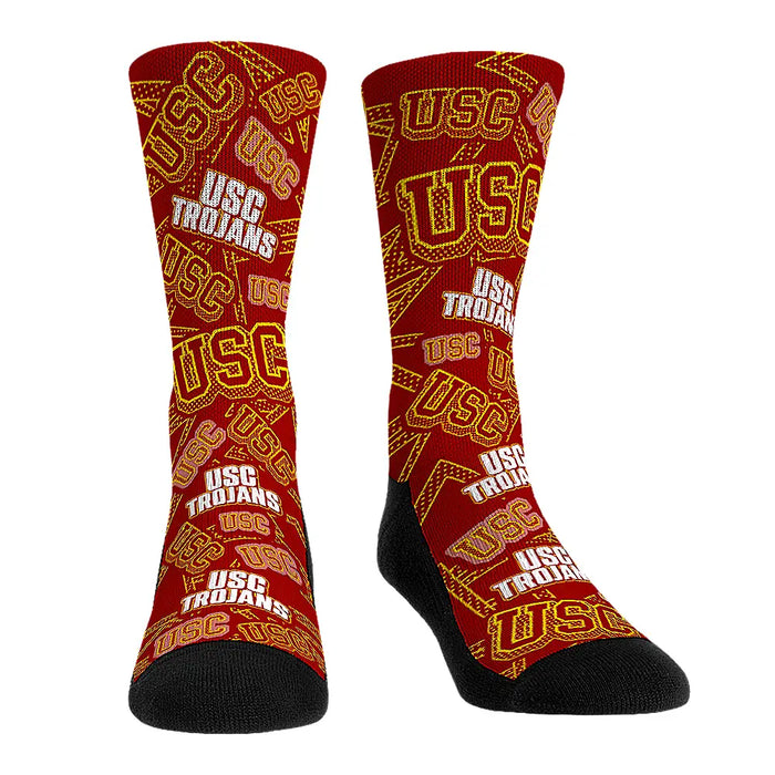 USC Trojans - Microdot All-Over by Rock 'Em Socks