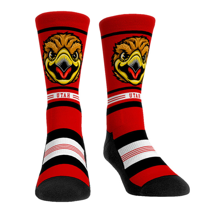 Utah Utes - Game Face Mascot by Rock 'Em Socks