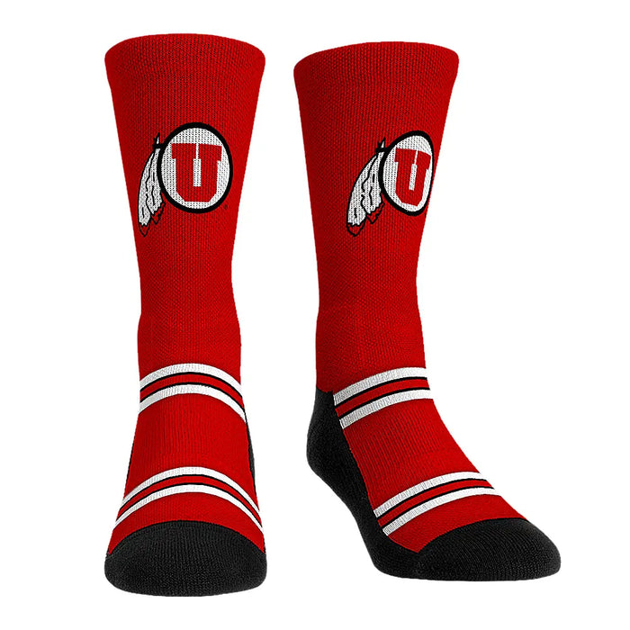 Utah Utes - Team Issued by Rock 'Em Socks