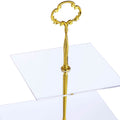 Utenlid 3-Tier Square Stacked Party Cupcake Stand by DailySale