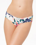 Roxy Urban Waves Full Bikini Bottoms, Bright White Tallows by Vanessa Jane