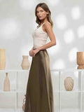 V Neck Sweater Knit Tank - Oatmeal by Boutique 23