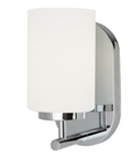 Sea Gull Lighting Oslo Wall Sconce in Chrome by Vanessa Jane