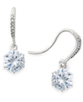 Charter Club Gold-Tone Cubic Zirconia Drop Earrings by Vanessa Jane