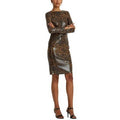 Lauren Ralph Lauren Ocelot-Print Sequined Cocktail Dress by Vanessa Jane