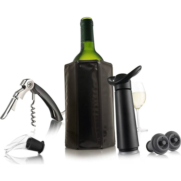 Vacu Vin Wine Saver Pump with 2 Vacuum Bottle Stoppers by DailySale