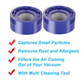 Vacuum Replacement Post Pre Motor HEPA Filters Kit by DailySale