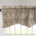 DaDa Bedding Moroccan Paisley Filigree Floral Window Curtain Valance - 18" x 52" (JHW-885) by DaDalogy Bedding Collection