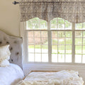 DaDa Bedding Moroccan Paisley Filigree Floral Window Curtain Valance - 18" x 52" (JHW-885) by DaDalogy Bedding Collection